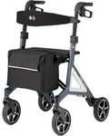 Rollator ALEVO COUNTRY mit R&uuml;ckengurt und Tasche>>>>Farbe: nachtblau - Blau