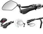 Krampe KF Sport TypB links Fahrradlenkerspiegel drehbar gro&szlig;es Glas...