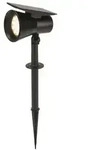 Prios LED-Solarstrahler Birko, H&ouml;he 56 cm, schwarz, Erdspie&szlig; - Schwarz