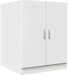 vidaXL Waschmaschinenschrank Wei&szlig; 71x71,5x91,5 cm - Wei&szlig;