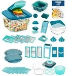 Genius Nicer Dicer Chef Professional Deluxe Gem&uuml;seschneider manuell 39-tlg