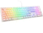 Ducky One 3 Aura White Gaming Tastatur, RGB LED - Wei&szlig;