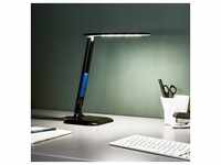 BRILLIANT schwarze LED Schreibtischlampe GLENN | Tischleuchte mit Touchdimmer...
