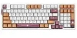 VGN V98 Pro Gaming Tastatur Berry Ice Cream - Twilight US - Wei&szlig;/Orange/Rot