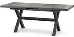 Siena Garden Sincro Tisch, ausziehbar, 160/200x90 cm &ndash; Aluminium (matt anthrazit) &