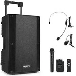 Vonyx VSA500-BP, Ferrit, 30,5 cm (12"), 38,1 cm (15"), 400 W, 45 - 18000 Hz,...