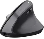 Trust Bayo+ Wiederaufladbare Vertikale Maus Bluetooth + RF 2.4GHz, Vorbeugung Gegen