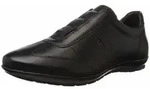 GEOX Sneaker SYMBOL, Glattleder, Schwarz, Herren - Schwarz - 39