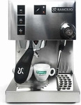 Rancilio Silvia, Espressomaschine, 2 l, Gemahlener Kaffee, 1150 W, Edelstahl -...