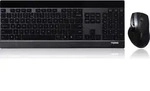 rapoo 8900P - 5G Wireless Desktop Tastatur und Laser Maus - Schwarz
