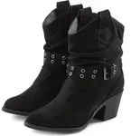 LASCANA Cowboy Stiefelette Sommerstiefelette schwarz Gr&ouml;&szlig;e 36 - Schwarz - 36