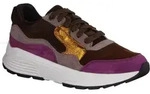 Xsensible Golden Gate Lady Schn&uuml;rschuh Stretch-Leder Brown Combi, bequem -