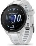 Garmin Forerunner 165 Music GPS Dunstgrau/Steinweiss - Wei&szlig;