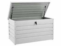 Juskys Metall Aufbewahrungsbox Limani 380 Liter - Outdoor Box - wasserdicht,
