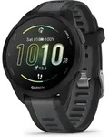 Garmin Forerunner 165 - Schwarz - Sportuhr mit Band - Silikon - Slate Gray -