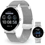 SMARTWATCH XCOAST SIONA 2 Topas Silver - Silber