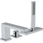 HansGrohe Tecturis E 3L Wannenrandm.m.sBox chr Chrome, 73443000 - Silber
