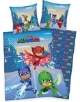 PJ Masks Bettw&auml;sche / 80x80 cm + 135x200 cm - Bunt
