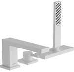 HANSGROHE 73443700 3-Loch Wannenrandmischer - Wei&szlig;