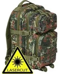 Brandit Us Cooper Lasercut M 25l Rucksack Gr&uuml;n Gr&uuml;n One Size - Gr&uuml;n