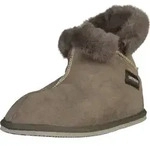 Shepherd Hausschuhe Hausschuhe Leder - Grau - 36