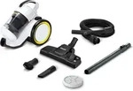 K&auml;rcher Staubsauger VC 3, 7.5m, 0.9l, beutellos, 700W - Schwarz/Wei&szlig;/Gelb