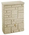 Regentonne 300 l eckig MAURANO sand - Beige