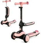 Kinderkraft HALLEY 2in1 - Laufrad & Dreirad Roller, f&uuml;r 1- bis 5-J&auml;hrige,