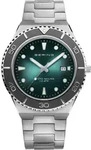 Bering Herren Uhr Armbanduhr Classic Sport - 18940-708 - Silber/Schwarz/Gr&uuml;n