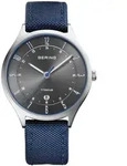 Bering 11739-873 Titanium Herrenuhr 39mm 5ATM - Blau
