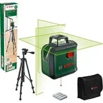 Bosch 0 603 663 B07, 24 m, 0,4 mm/m, 4&deg;, 4 s, Horizontal/Vertikal, Gr&uuml;n