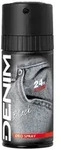 Denim Black 150ml, M&auml;nner, Deodorant, Spray-Deodorant, 150 ml, Patschuli,