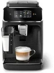 Philips 2300 Series Espressomaschine 4 Getr&auml;nke Modernes Hot Button - Schwarz