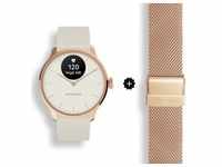 WITHINGS Smartwatch SCANWATCH LIGHT 100% Edelstahl beige