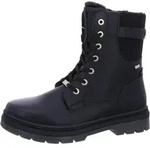 Tom Tailor Damenschuhe Stiefel Schn&uuml;rer Schwarz Freizeit - Schwarz - 36