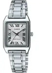 CASIO COLLECTION, Modell LADY TANK, Geh&auml;usematerial: Legierung, Farbe: Wei&szlig; -