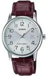 Casio MTP-V002L-7B2 + Box Herrenuhr - Braun