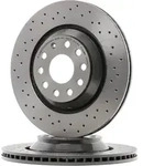 2x BREMBO Bremsscheibe 09.A200.1X f&uuml;r VW Golf V Schr&auml;gheck (1K1) GOLF VI (5K1)