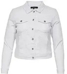ONLY 15237814, Erwachsener, Regular fit, Baumwolle, Polyester, Elasthan, Wei&szlig; -