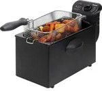 Bestron &Ouml;l-Fritteuse mit Kaltzonentechnologie, 3,5 Liter, mit Temperaturregler,