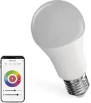 EMOS GoSmart LED-Lampe A60, WiFi LED 9W Ersatz f&uuml;r 60W, Helligkeit 806 lm, RGB,