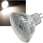 LED Strahler MR16 H55 SMD 120&deg; 4000k 440lm 12V/5W neutralwei&szlig;