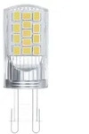 EMOS G9 LED Lampe, 4W Ersatz f&uuml;r 40W Gl&uuml;hbirne, Pin JC, Helligkeit 470 lm,