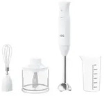 AEG Stabmixer Set HB4-1-6CW Deli 4 HB4-1-6CW Wei&szlig; - Wei&szlig;