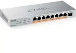 Zyxel XMG-108 8 Port 10/2.5G PoE++ Switch - Grau