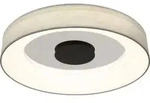 Globo Lighting Deckenleuchte Metall wei&szlig; matt, LED - Wei&szlig;