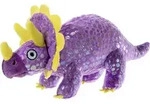 DINOSAUR PLAYCLUB Triceratops Gr&ouml;&szlig;e 25 cm - Lila
