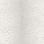 Boutique Vliestapete Leopard 1005x52cm - Wei&szlig;/Silber