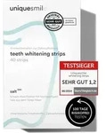 Uniquesmile Zahnaufhellung Whitening Strips - frei von Peroxid - innovative...