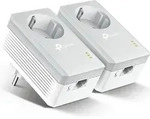 TP-LINK AV500 Nano Powerlineadapter Starterkit mit Frontsteckdose (TL-PA4010PKIT) -